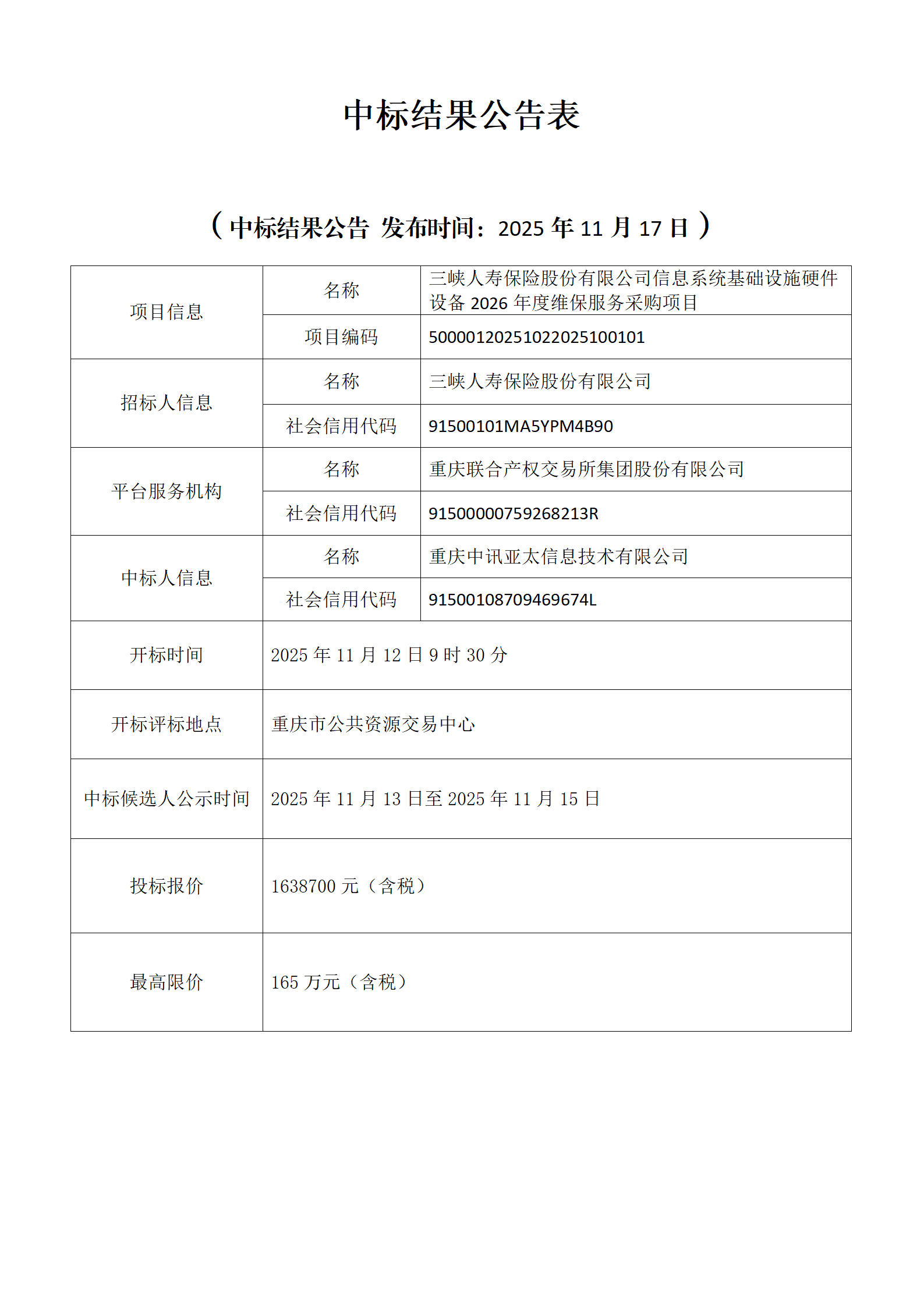 中标结果公告表_012026维保.png 中标结果公告表_012026维保.png